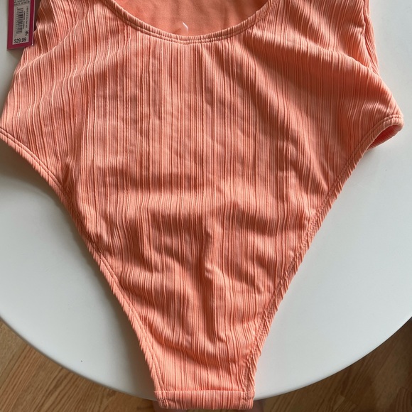 Xhileration One Piece Swim Coral NWT - Picture 5 of 6